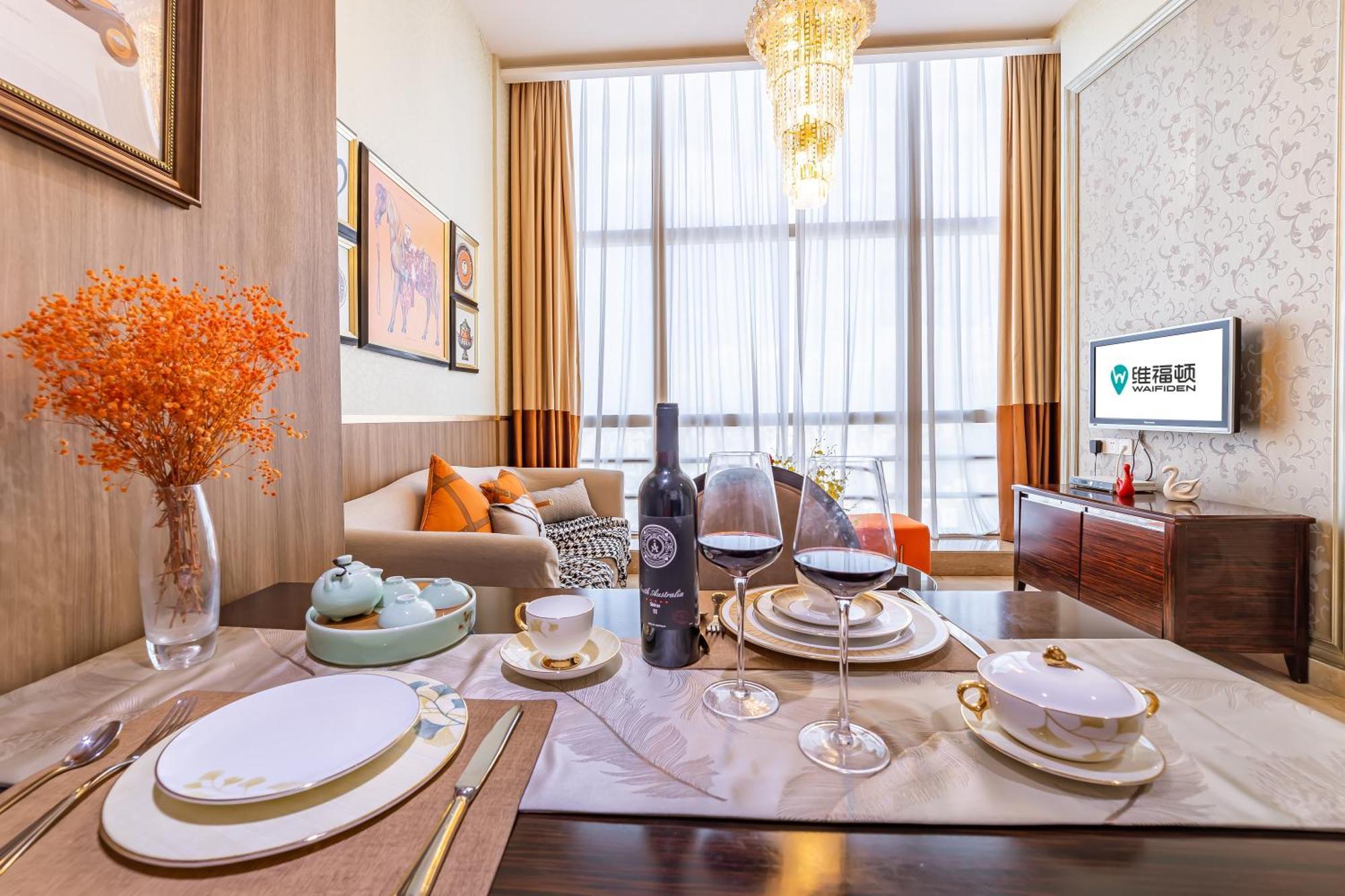 Waifiden Guangzhou Grand View Golden Palace Apartment - Free Shuttle Bus During The Canton Fair Luaran gambar