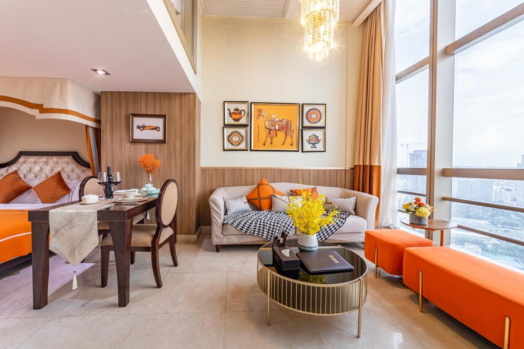 Waifiden Guangzhou Grand View Golden Palace Apartment - Free Shuttle Bus During The Canton Fair Luaran gambar