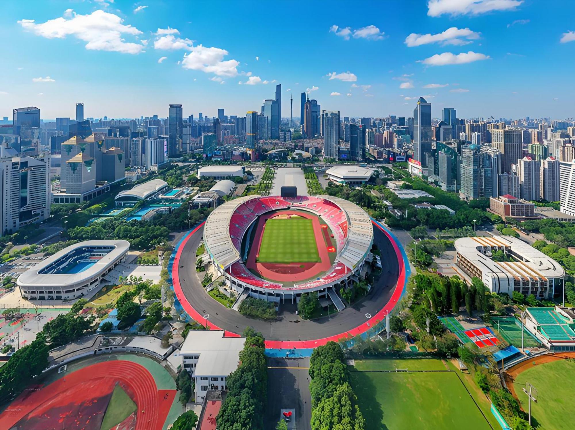 Waifiden Guangzhou Grand View Golden Palace Apartment - Free Shuttle Bus During The Canton Fair Luaran gambar