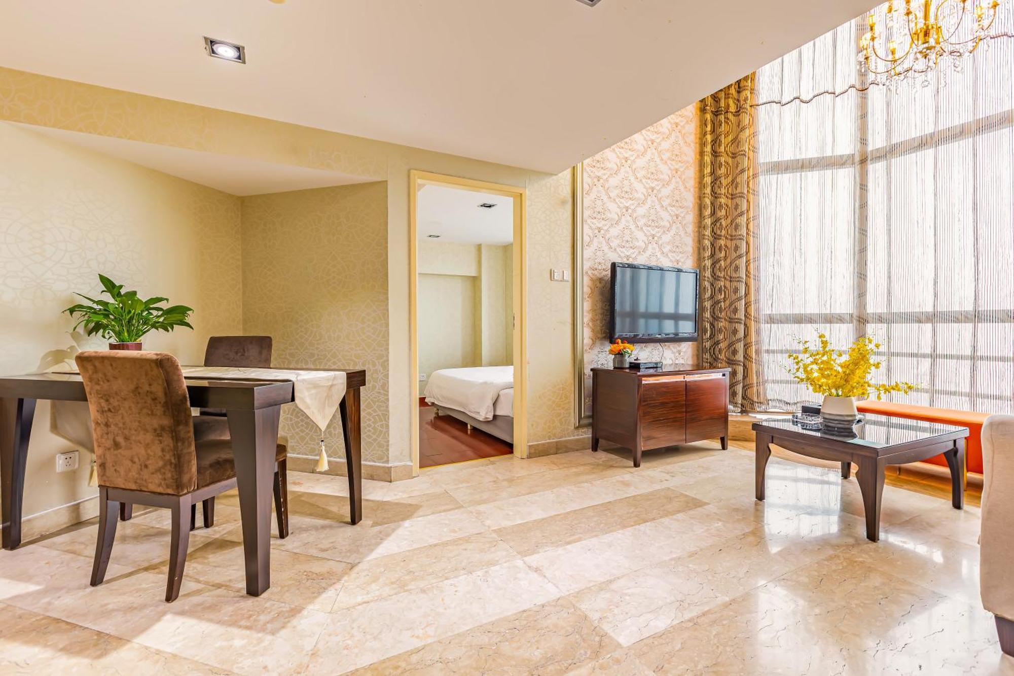 Waifiden Guangzhou Grand View Golden Palace Apartment - Free Shuttle Bus During The Canton Fair Bilik gambar
